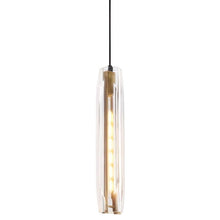 ALLEVA - ZENDUCE - Dia 7cm x H 38cm ( Dia 2.8'' x H 15'') / Clear / Warm White (3000K)