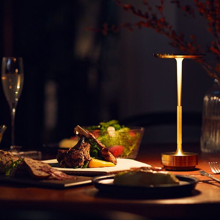 AMBIENCE - ZENDUCE - 1x Lamp / Gold
