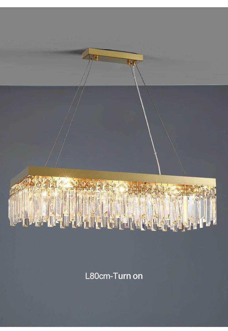 AMELIA - ZENDUCE - Rectangle 80cm / Gold