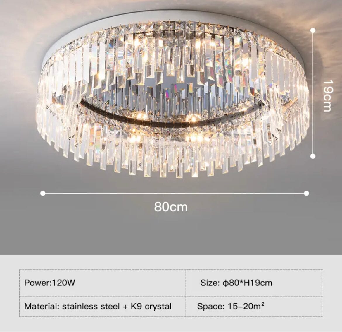 AMELIA - ZENDUCE - 45cm / Silver