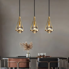 AMYA-Nordic Gold Hanging Pendant-ZENDUCE