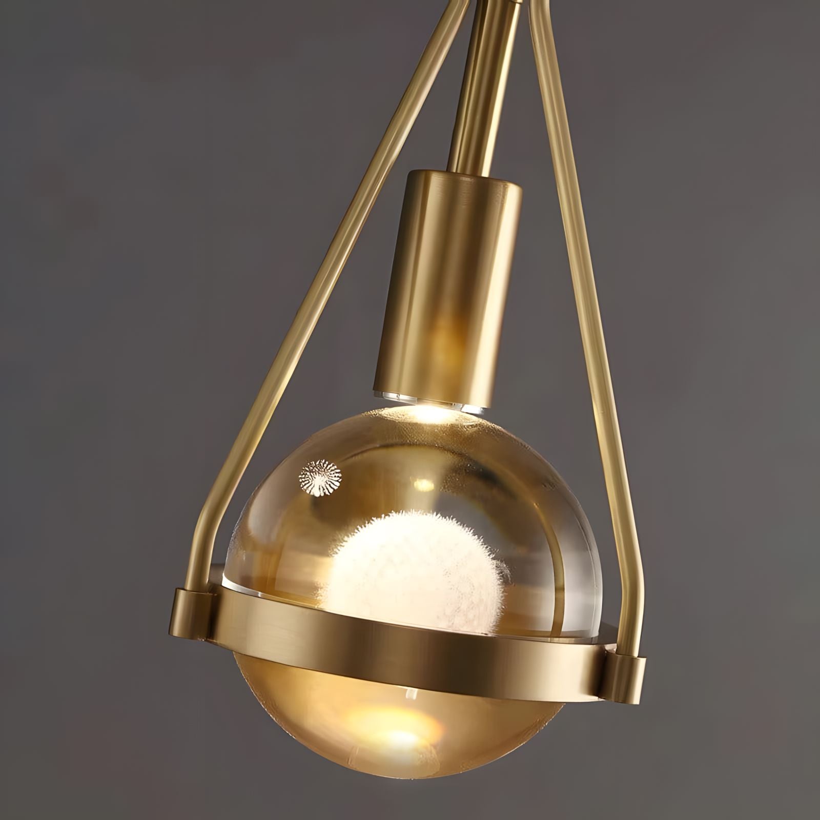 AMYA-Nordic Gold Hanging Pendant-ZENDUCE
