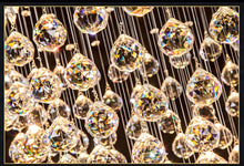ANYA-Pyramid Crystal Ceiling Light-ZENDUCE