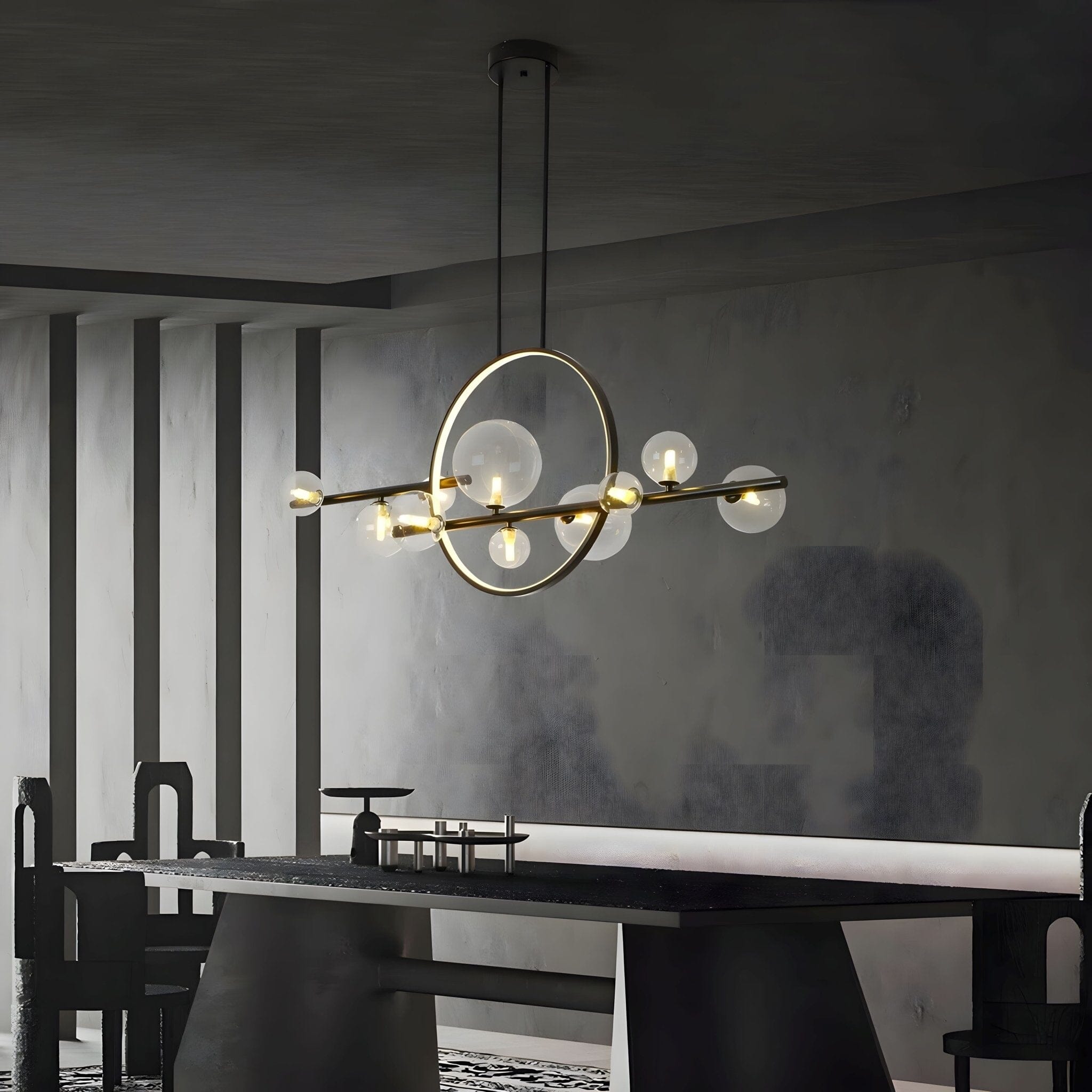 ARCHIPELAGO - ZENDUCE - 39.8" - 7 Heads Black / Cold White / Dimmable