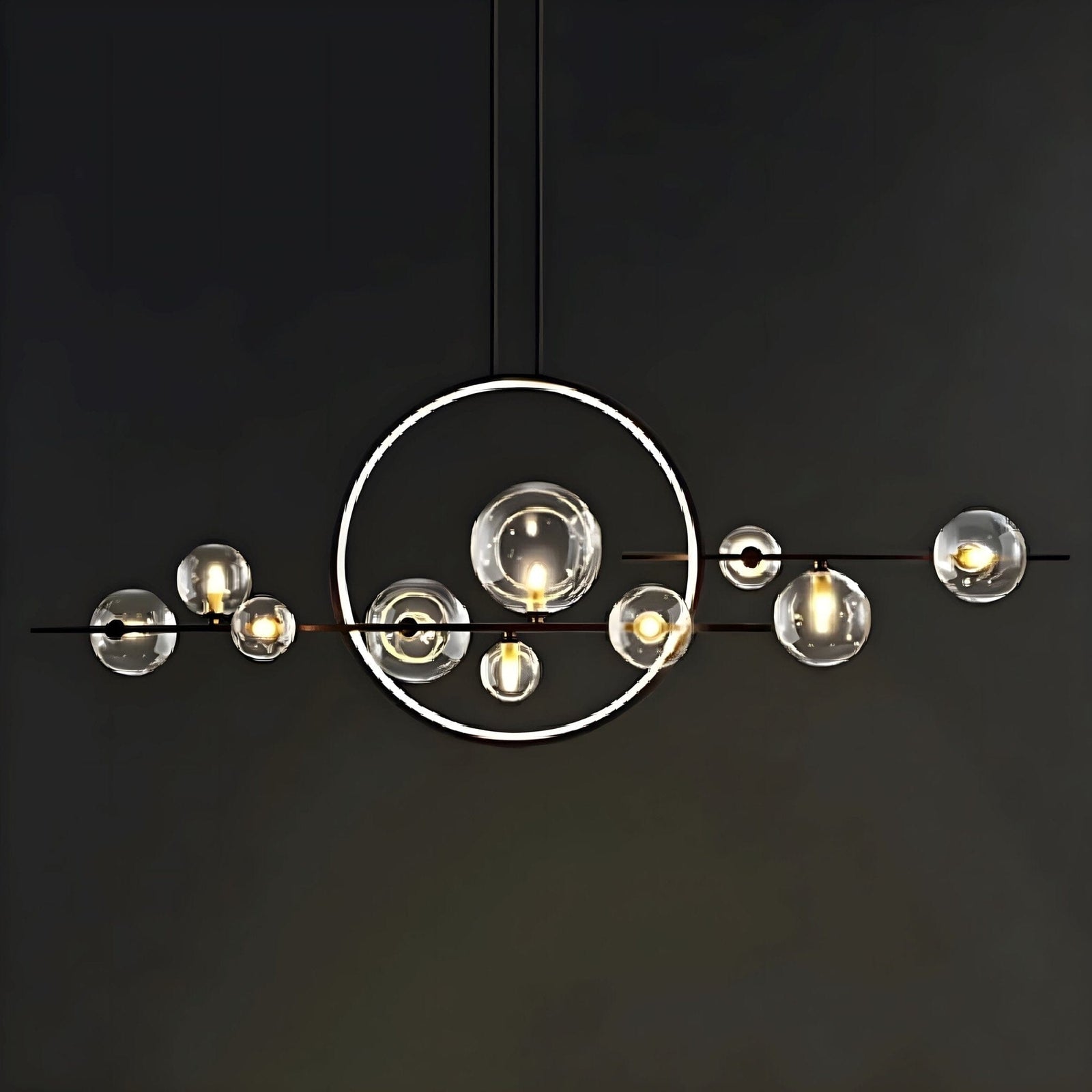 ARCHIPELAGO - ZENDUCE - 39.8" - 7 Heads Black / Cold White / Dimmable