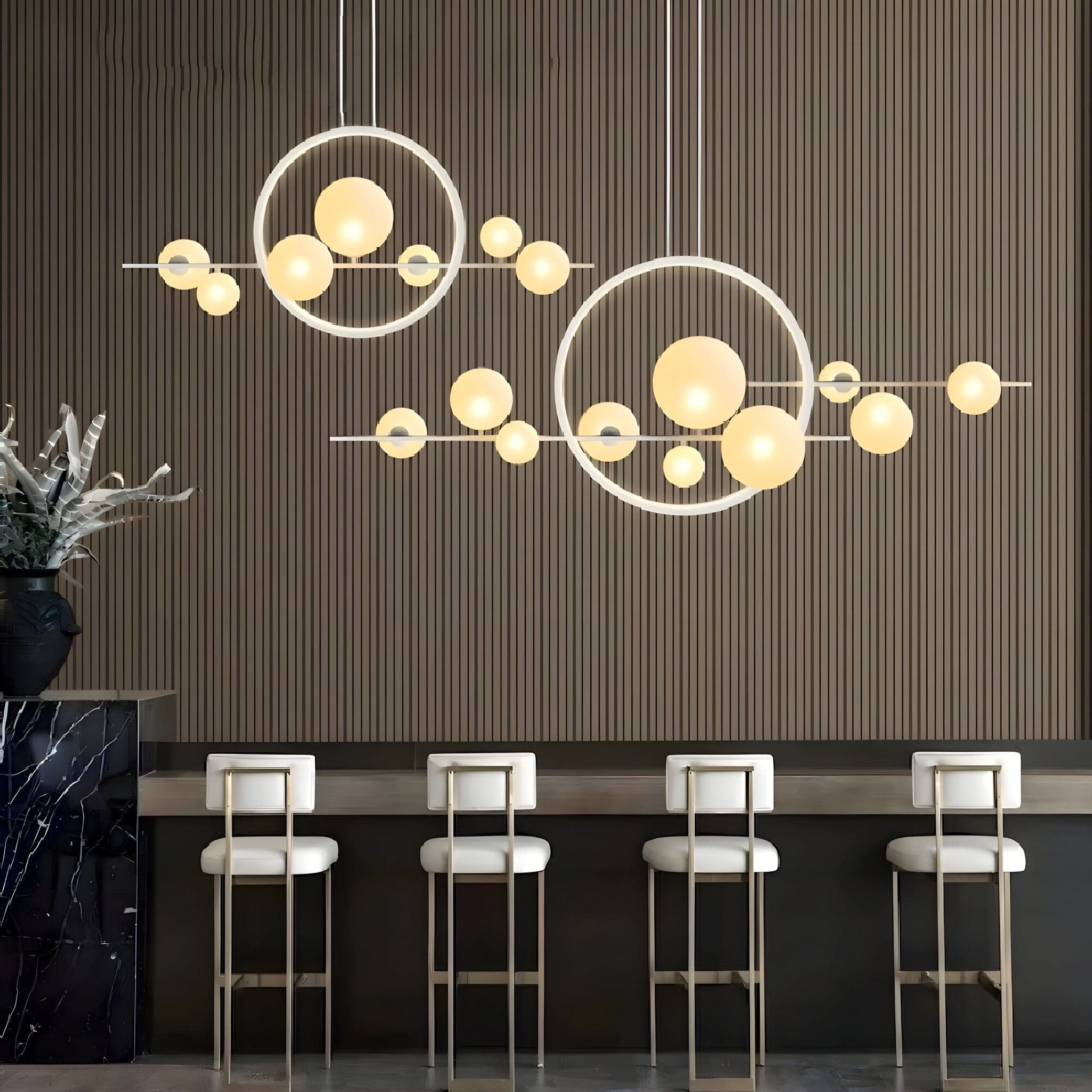 ARCHIPELAGO - ZENDUCE - 39.8" - 7 Heads Black / Cold White / Dimmable