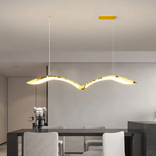 ARIA-Modern Acrylic Linear Chandelier-ZENDUCE