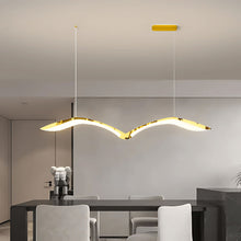 ARIA-Modern Acrylic Linear Chandelier-ZENDUCE
