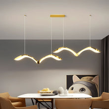 ARIA-Modern Acrylic Linear Chandelier-ZENDUCE