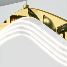 ARIA-Modern Acrylic Linear Chandelier-ZENDUCE