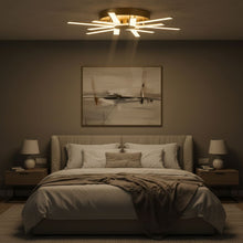 AURASTAR-Modern Flush Mount LED Ceiling Light-ZENDUCE