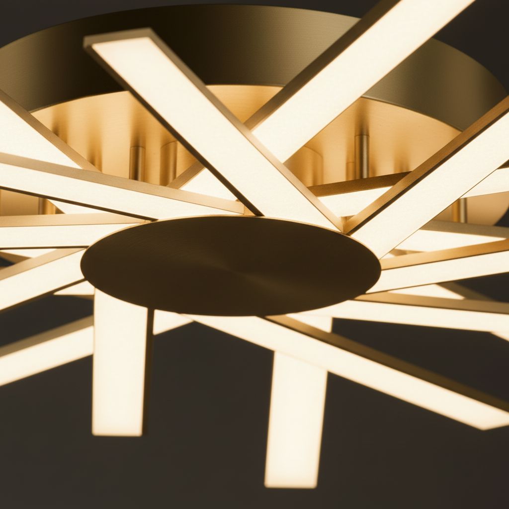 AURASTAR-Modern Flush Mount LED Ceiling Light-ZENDUCE