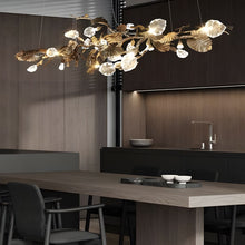 AUTUM-Nature Inspired Leaf Pendant Chandelier-ZENDUCE