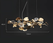 AUTUM-Nature Inspired Leaf Pendant Chandelier-ZENDUCE