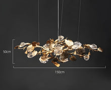 AUTUM-Nature Inspired Leaf Pendant Chandelier-ZENDUCE