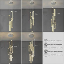 AVELYN-Rectangular Crystal Chandelier-ZENDUCE
