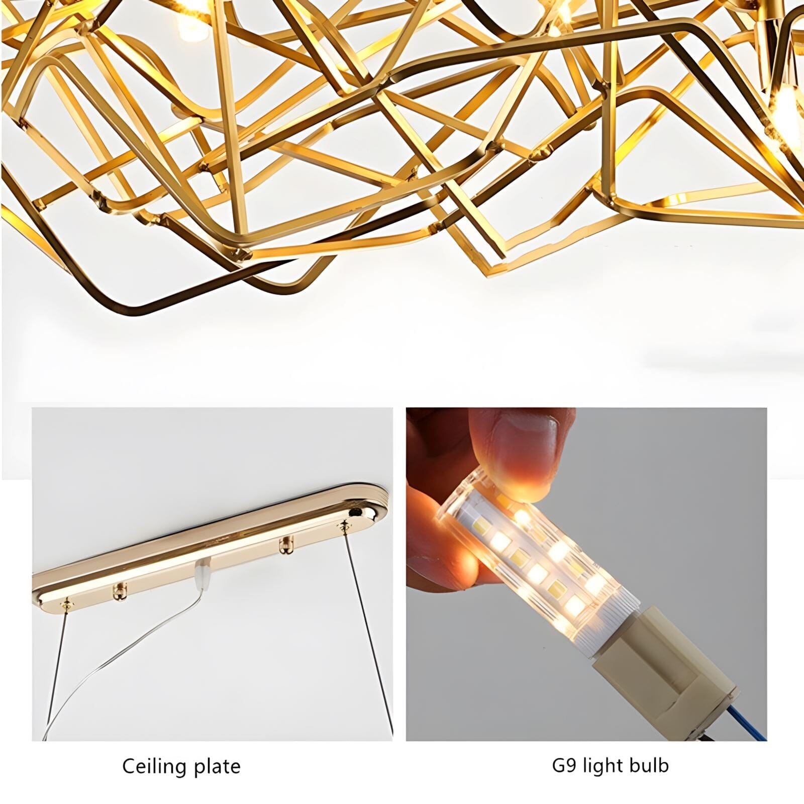 BALL OF YARN - ZENDUCE - 31.4" / Gold