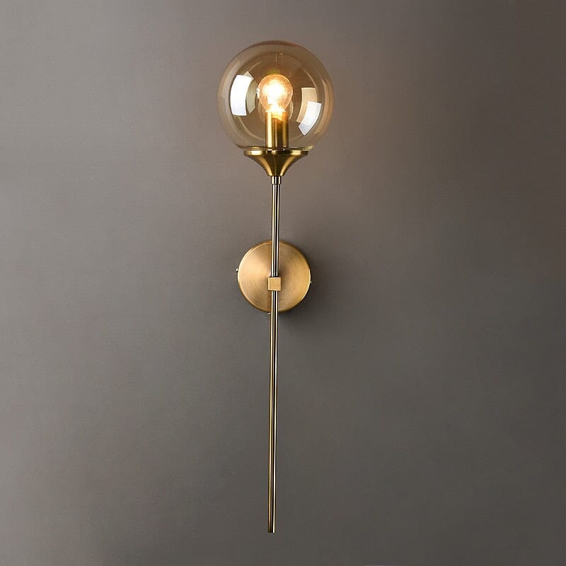 BEACON (OPEN BOX)-Nordic LED Glass Wall Sconce-ZENDUCE