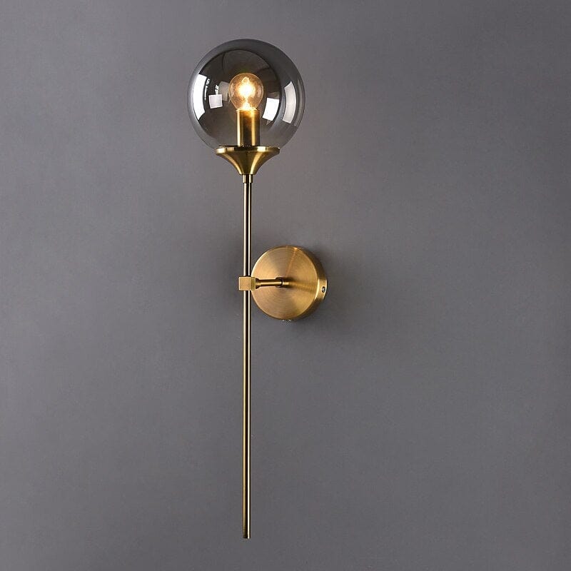 BEACON (OPEN BOX)-Nordic LED Glass Wall Sconce-ZENDUCE