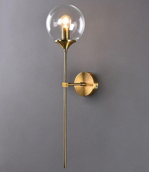 BEACON (OPEN BOX)-Nordic LED Glass Wall Sconce-ZENDUCE