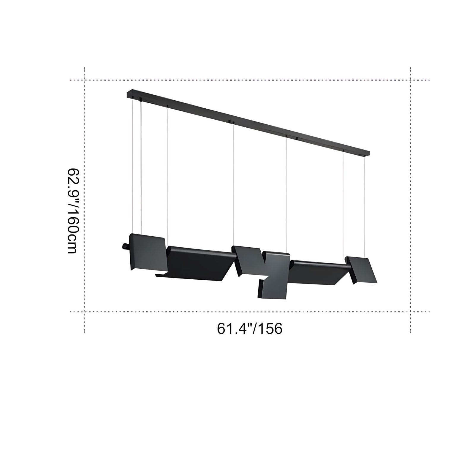 BEAXIS - ZENDUCE - Length 61.4"