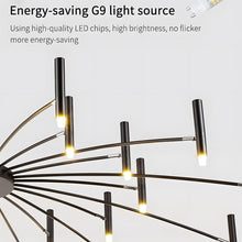BLOOM - ZENDUCE - 12 Candles / Black / Warm White