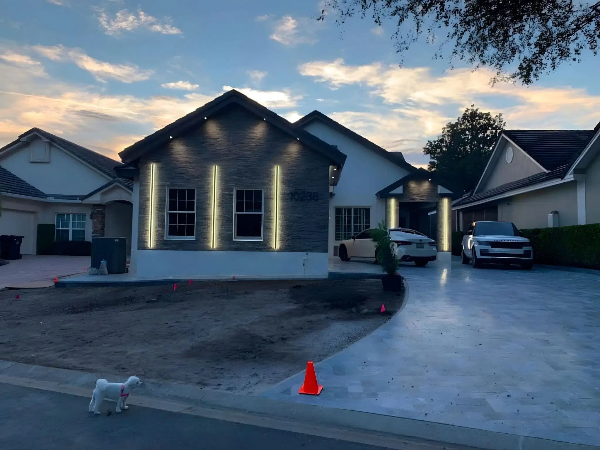 BOLT - ZENDUCE - Warm white / 80cm / 31in