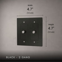 Brass 3-way Rotary Dimmer Switch-Modern Rotary LED Dimmer Wall Switch (1–5 Gang)-ZENDUCE
