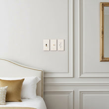 Brass Electrical Sample Kit-Modern Decorative Electrical Wall Switch & USB Outlet Plate-ZENDUCE