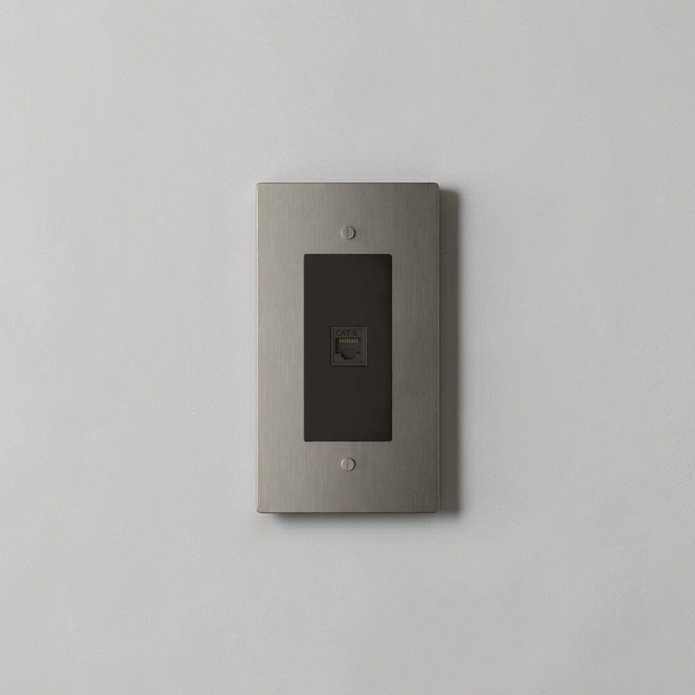 Brass Ethernet Socket-Modern Ethernet Wall Socket-ZENDUCE