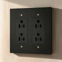Brass Outlet-Modern Multi-Gang Designer Wall Outlet-ZENDUCE