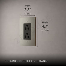 Brass Outlet-Modern Multi-Gang Designer Wall Outlet-ZENDUCE