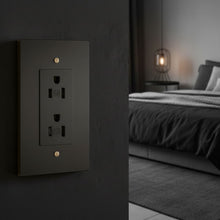 Brass Outlet-Modern Multi-Gang Designer Wall Outlet-ZENDUCE