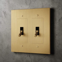 Brass Toggle Light Switch-Modern Brass Toggle Light Switch Plate-ZENDUCE