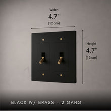 Brass Toggle Light Switch-Modern Brass Toggle Light Switch Plate-ZENDUCE