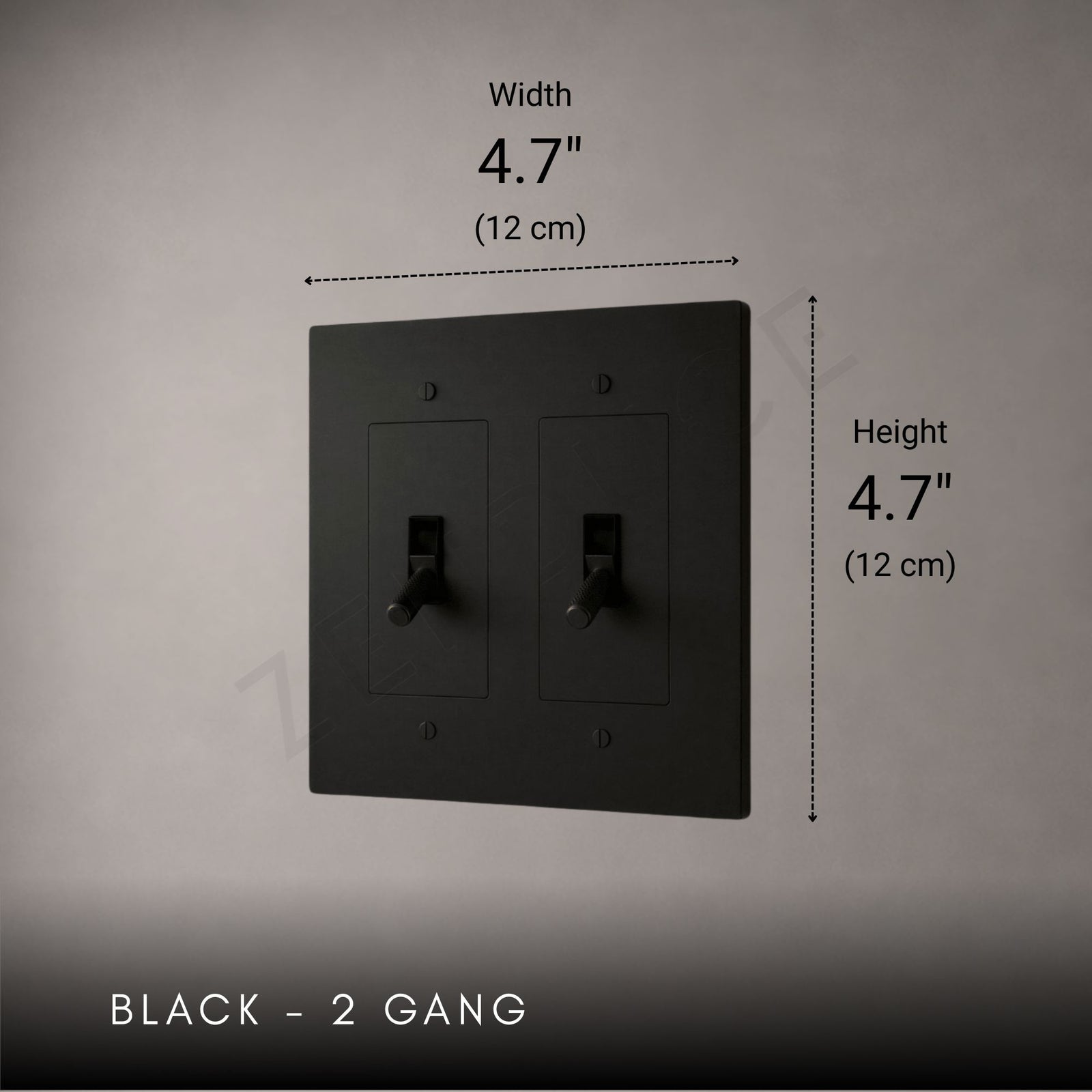 Brass Toggle Light Switch-Modern Brass Toggle Light Switch Plate-ZENDUCE