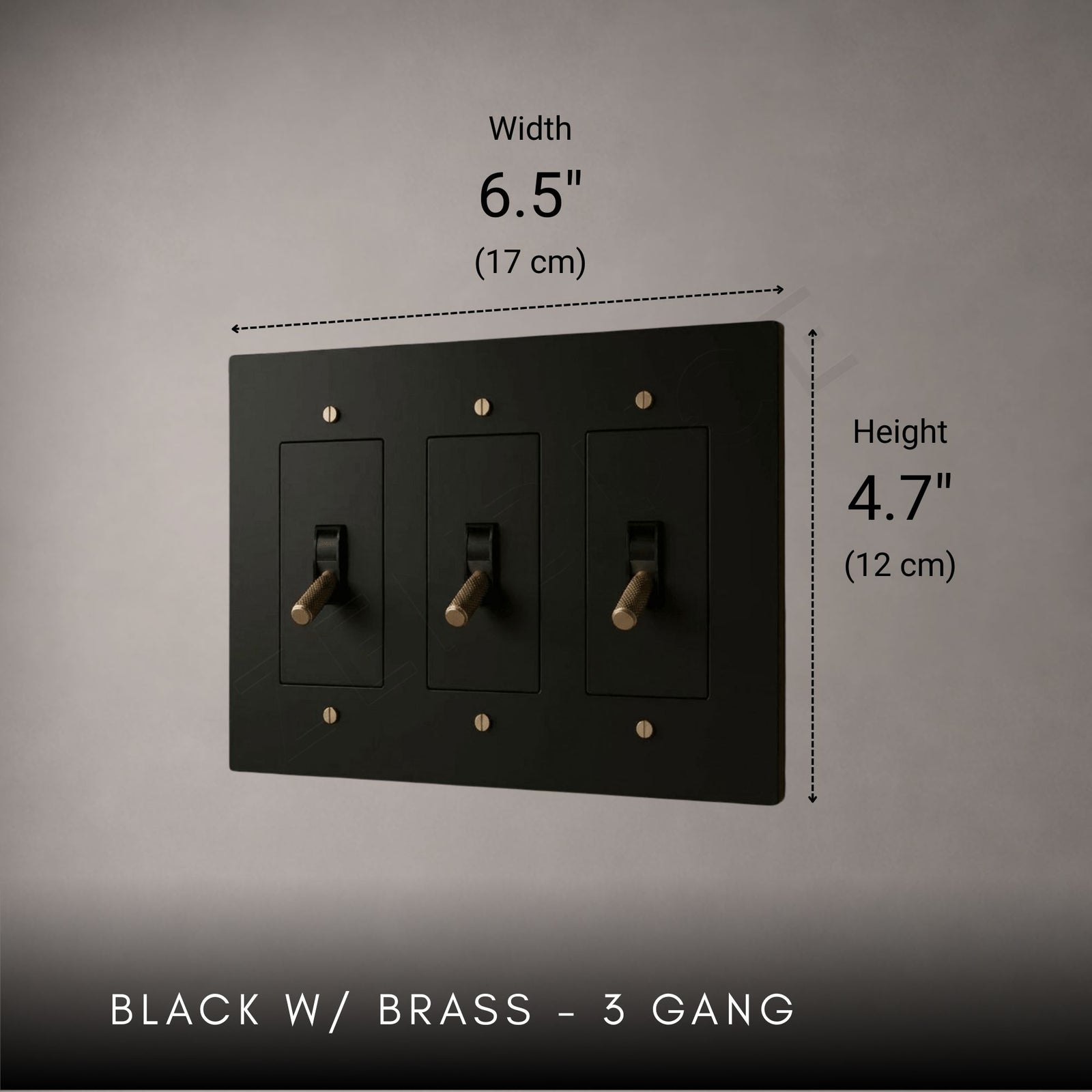 Brass Toggle Light Switch-Modern Brass Toggle Light Switch Plate-ZENDUCE