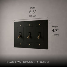 Brass Toggle Light Switch-Modern Brass Toggle Light Switch Plate-ZENDUCE