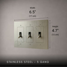 Brass Toggle Light Switch-Modern Brass Toggle Light Switch Plate-ZENDUCE