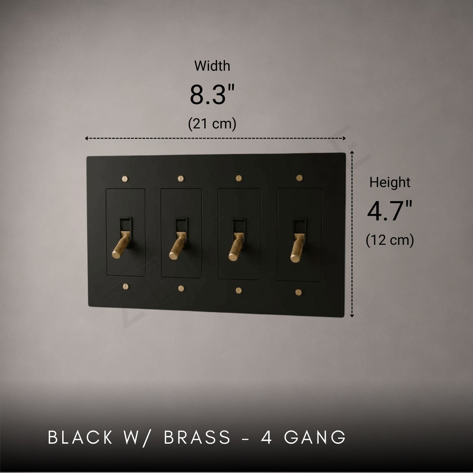 Brass Toggle Light Switch-Modern Brass Toggle Light Switch Plate-ZENDUCE