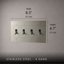 Brass Toggle Light Switch-Modern Brass Toggle Light Switch Plate-ZENDUCE