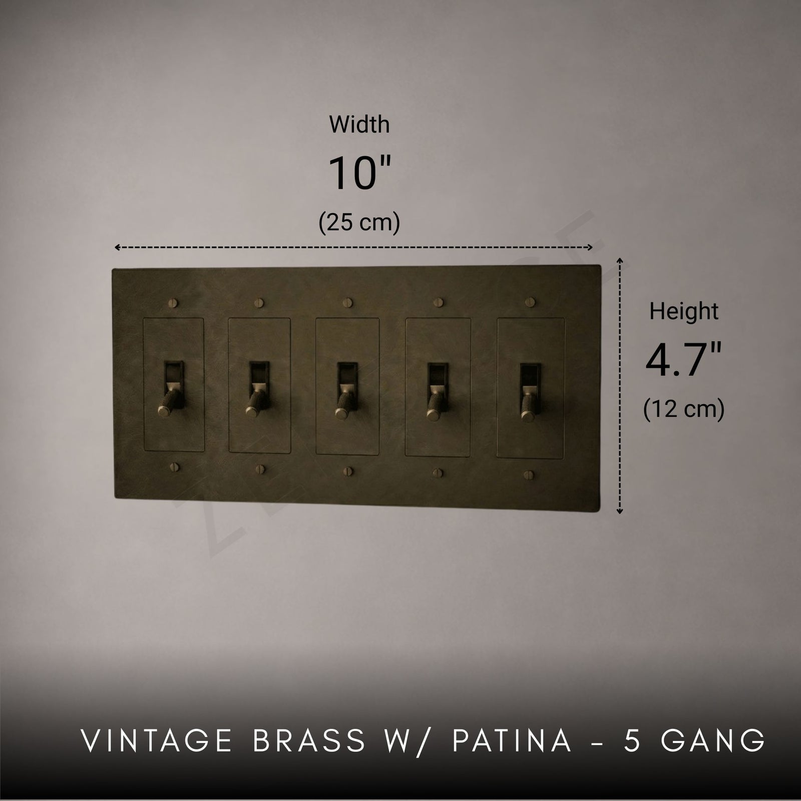 Brass Toggle Light Switch-Modern Brass Toggle Light Switch Plate-ZENDUCE