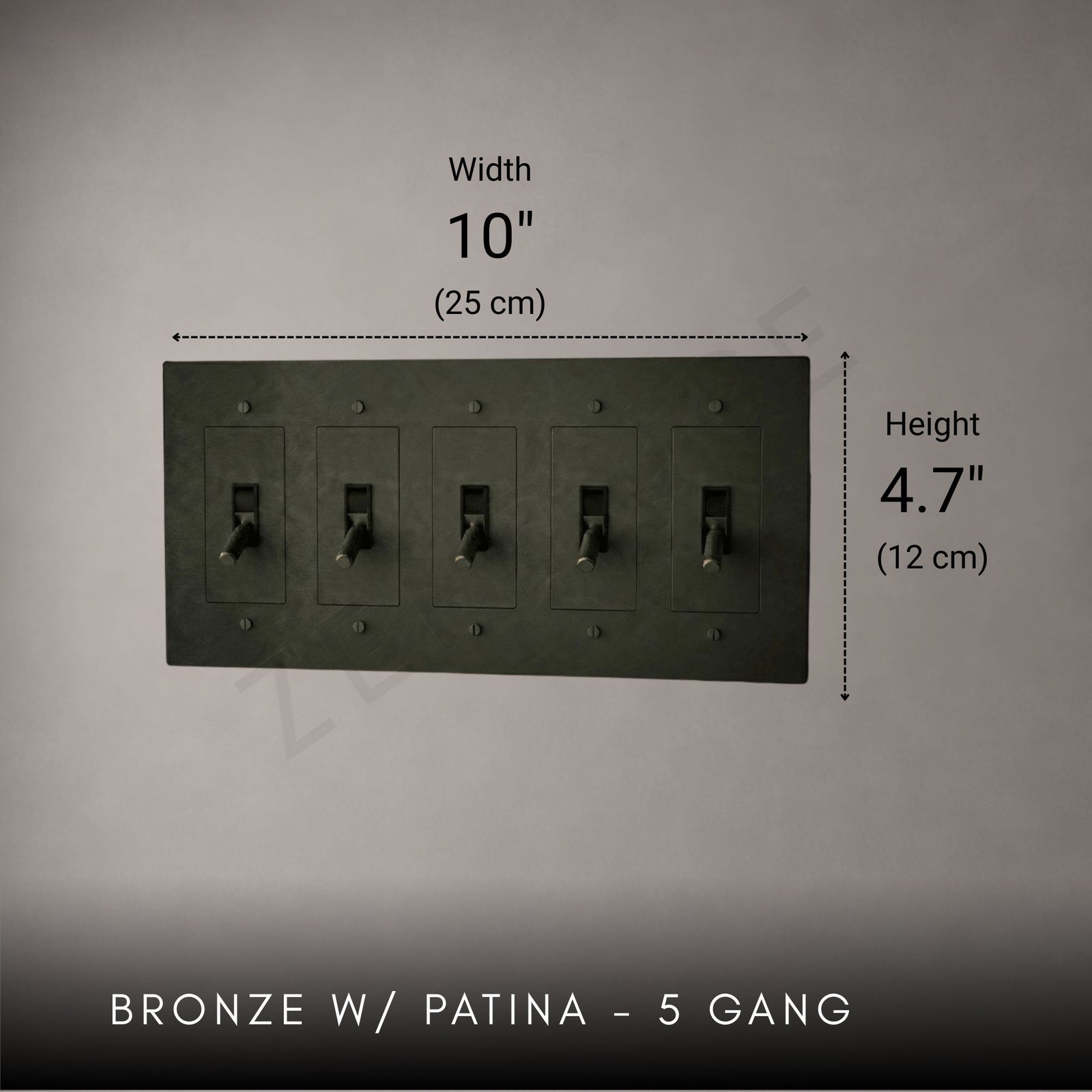Brass Toggle Light Switch-Modern Brass Toggle Light Switch Plate-ZENDUCE