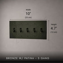 Brass Toggle Light Switch-Modern Brass Toggle Light Switch Plate-ZENDUCE