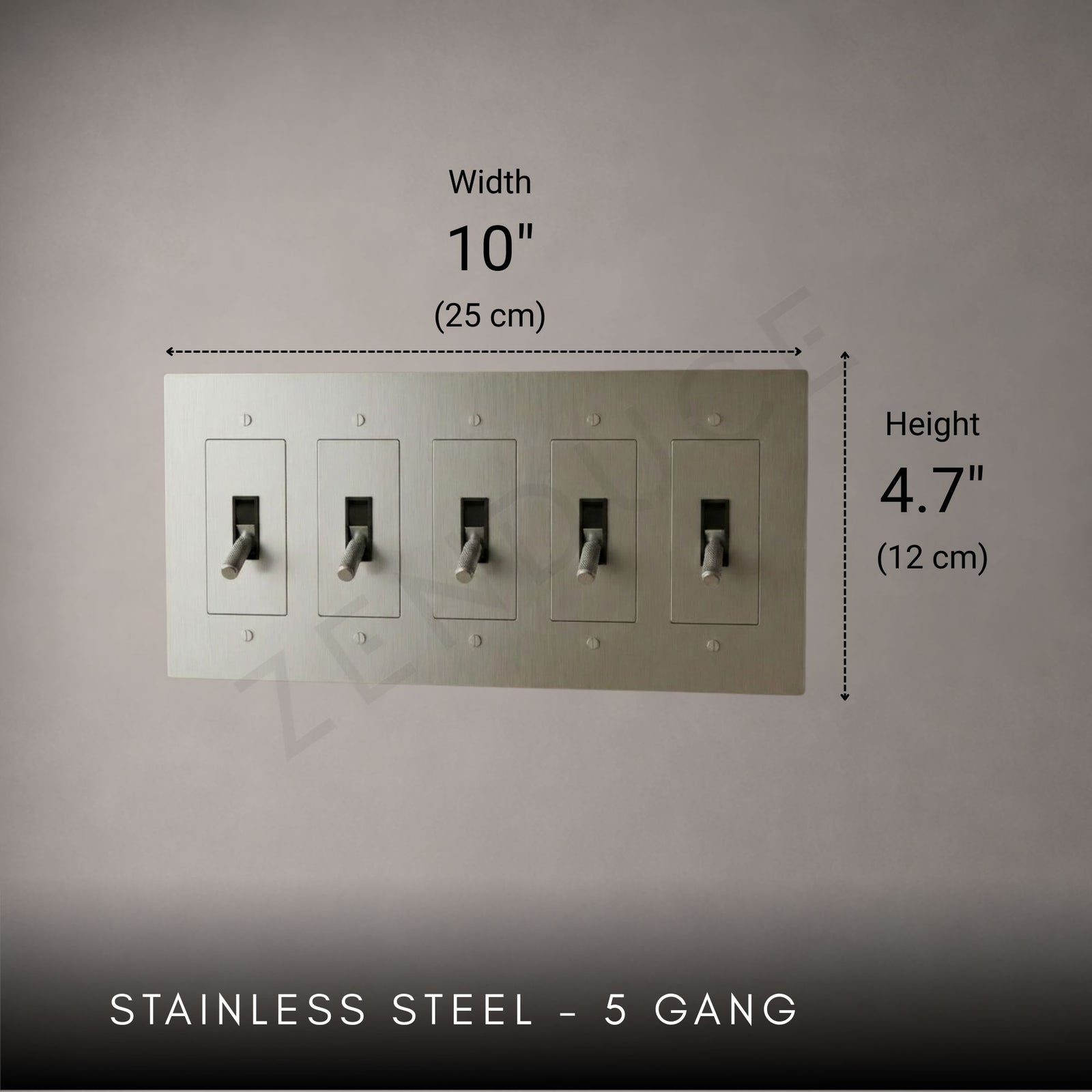 Brass Toggle Light Switch-Modern Brass Toggle Light Switch Plate-ZENDUCE