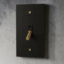 Brass Toggle Light Switch-Modern Brass Toggle Light Switch Plate-ZENDUCE