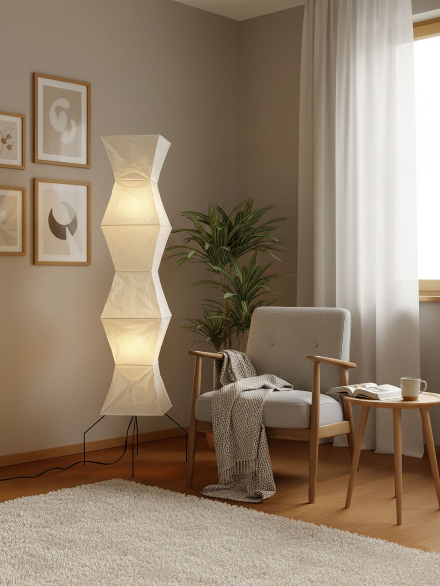 CALIRA-Pure Mulberry paper Light-ZENDUCE