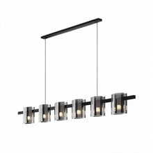 CALYX - ZENDUCE - Linear - 6 Lights - D55.1″ x H6.6" / D140cm x H17cm / Warm White (3000K) / Smoky