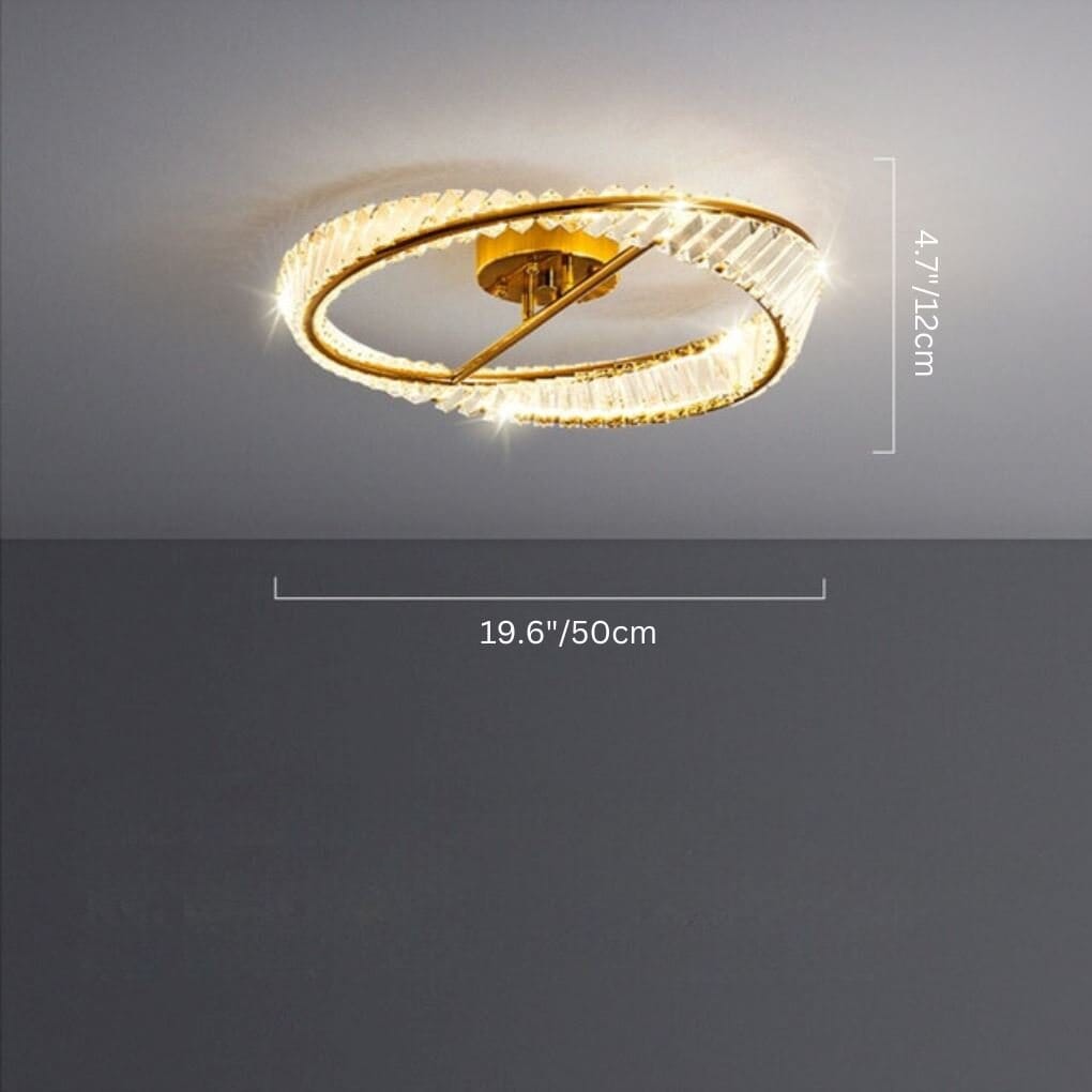 CHARIS (CEILING) - ZENDUCE - 19.7" / Warm White