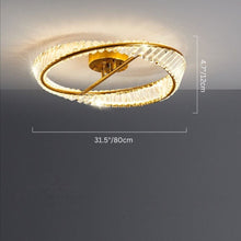 CHARIS (CEILING) - ZENDUCE - 31.5" / Warm White